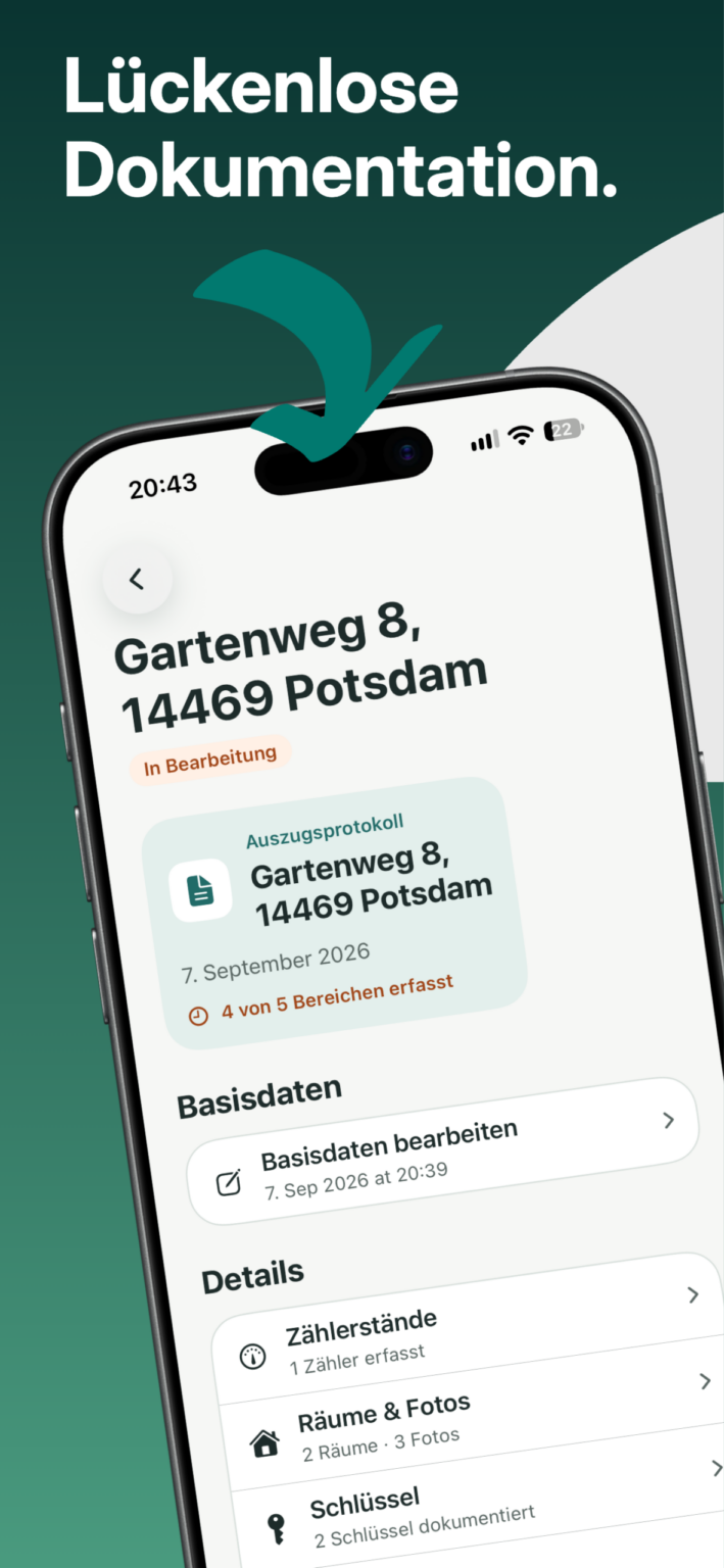 Übergabeprotokoll